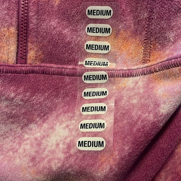 Pink multiple colored Nike pullover sweater with stretch leggings to match - Picture 4 of 7